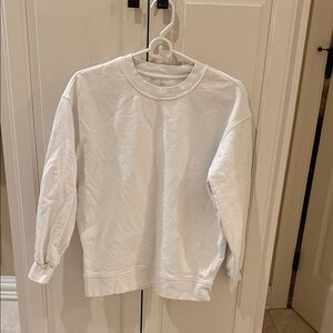 Lululemon Women’s White Crewneck Sweatshirt